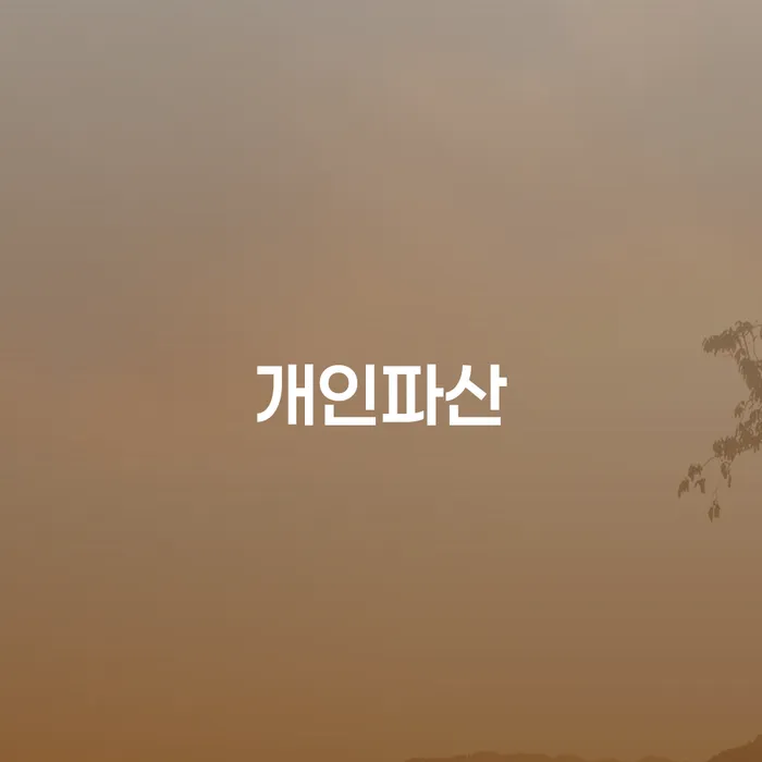 파산전문 빚갚는 방법 도움을 받을 수 있는 제도